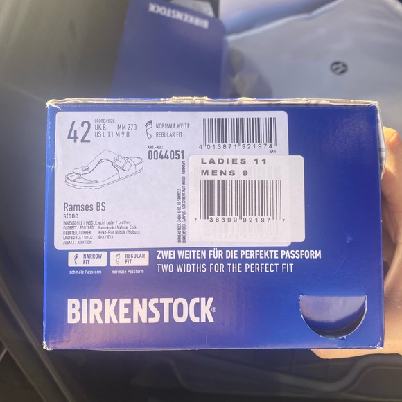 Birkenstock ramses in stone (unisex) - Picture 3 of 3